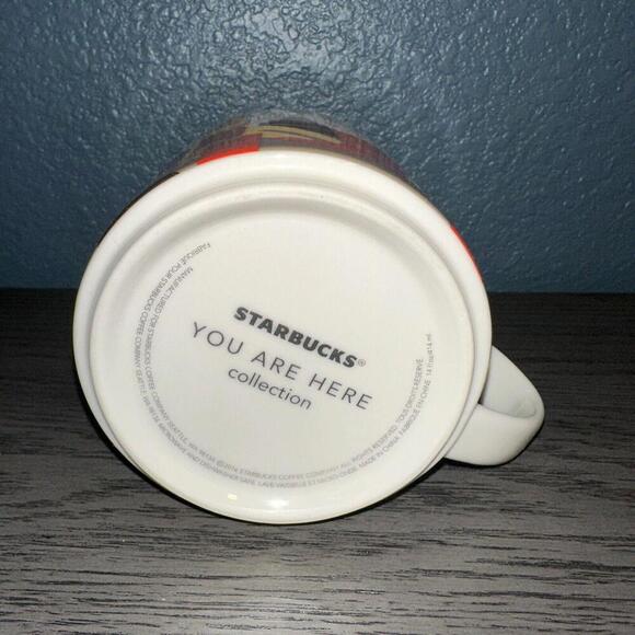 Starbucks Austin Texas You are Here Collection YAH 2014 Coffee Tea Mug Cup 14oz - Picture 4 of 5